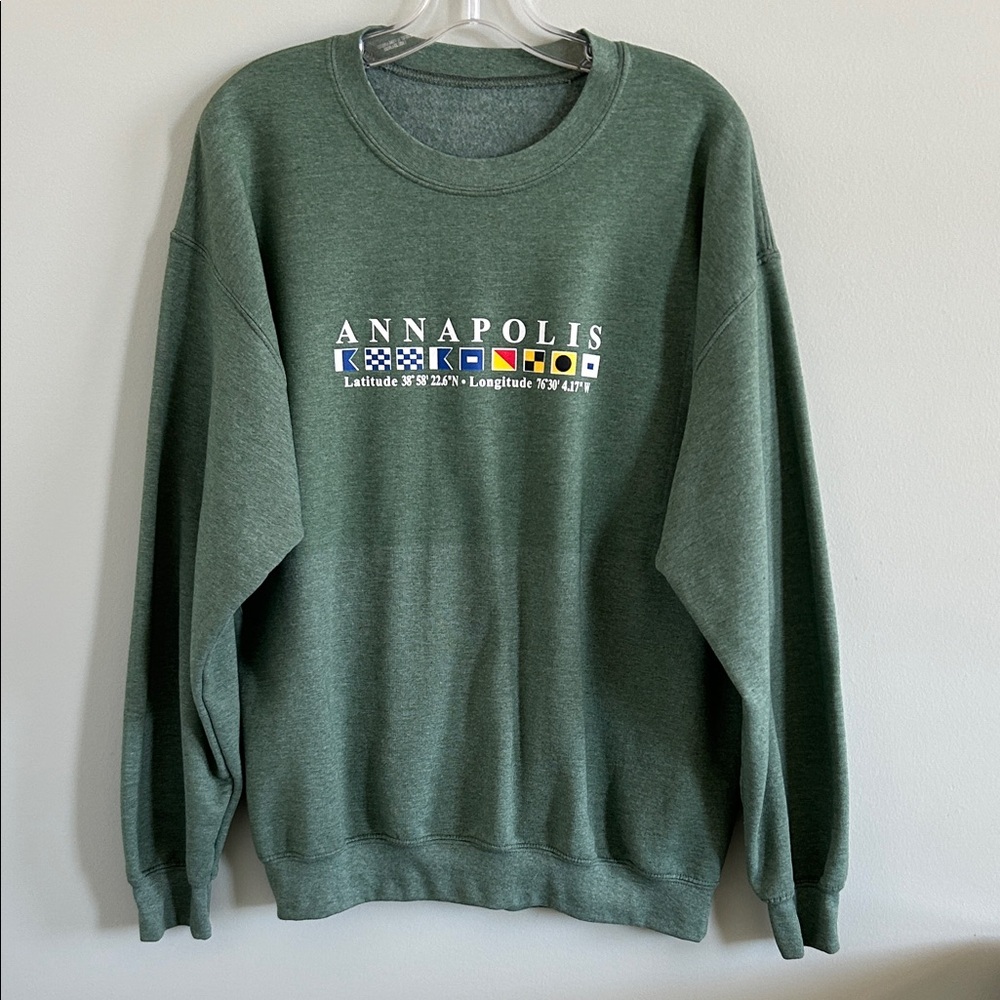 Green Annapolis Men's Sweater